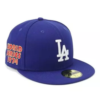 Крышка 59FIFTY MLB LA Dark Royal 7 5950 LOSDOD LOCAL DISHES DROY [Новая эра] 3/4