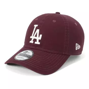 Крышка 9TWENTY Low Cap MLB LA Maroon 920 WASHED LOSDOD WINE HI 25J [New Era] M/L