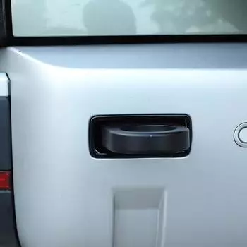 Крышка Аксессуары Для Land Rover Defender 90 110 2020-2024 ABS 2PCS Автомобильный Прицеп Буксировочный Крюк Отверстие Отделка Рама Сцепного Устройства Декор Наклейка