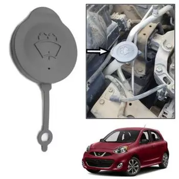 Крышка бачка омывателя лобового стекла автомобиля 28913-1HA3A Крышка для бутылки с водой Аксессуары для Nissan Micra K13 20 A9T1