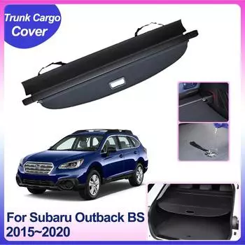 Крышка багажника для Subaru Outback BS 2015~2020, защитная шторка для багажа, защитная перегородка, аксессуары для интерьера