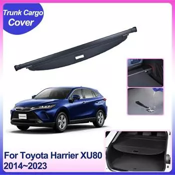 Крышка багажника для Toyota Harrier Venza XU80 2024~2024, защитная шторка, разделительная доска, аксессуары для интерьера