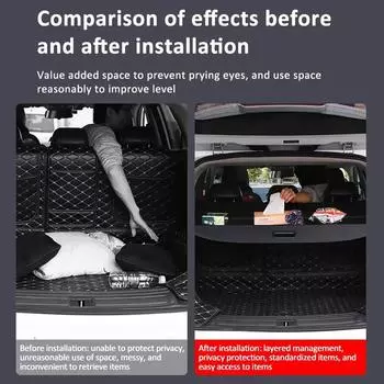 Крышка багажника для Toyota RAV4 XA50 Suzuki Across 2019~2024 Задняя перегородка Privacy Shield Shade Curtain Rack Accessories