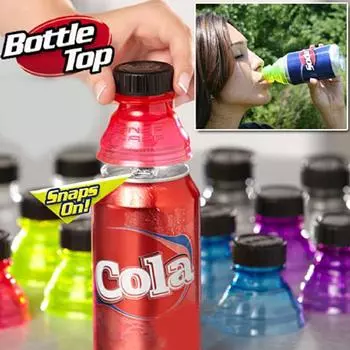 Крышка банки с крышкой для бутылки с газировкой, защелкивающаяся на защитной крышке бутылки с откидной крышкой для пива, пива и напитков 1pc