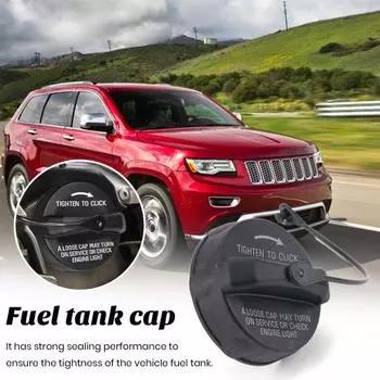 Крышка бензобака, замена крышки топливного бака OE 52030377AB 52030387AA 52030389AA 52124512AA 5278632AG 52030433AB, крышка заливной горловины топливного бака чёрный