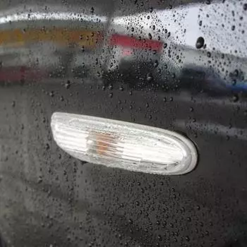 Крышка бокового габаритного фонаря, аксессуар с длительным сроком службы, легкий левый/правый корпус указателя поворота 63137165915 63137165916 для BMW E46 01-05 Left белый