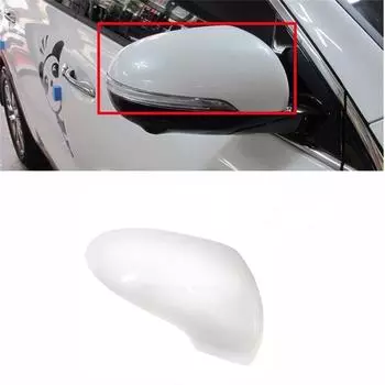 Крышка бокового зеркала белая правая 87626C5000SWP 87626-C5000 для Kia Sorento 15-19
