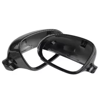 Крышка бокового зеркала заднего вида, автоматическая замена, 2 шт., углеродное волокно для VW Golf 5 MK5 Jetta 2006-2011