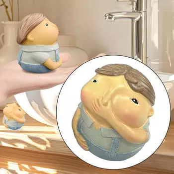 Крышка болта для унитаза в ванной комнате, ручка из смолы для основания Boy