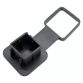 Крышка буксировочного крюка 1 шт., 2-дюймовая крышка приемника для прицепа, резиновые заглушки для защиты квадратной горловины Toyota чёрный