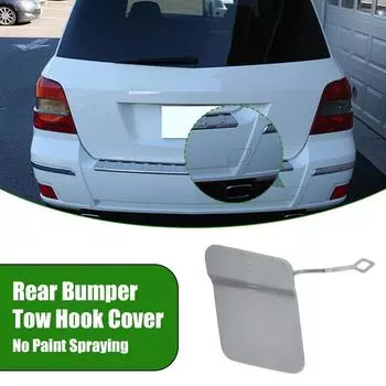 Крышка буксировочного крюка заднего бампера автомобиля, подходит для Mercedes-Benz X204 GLK250 GLK300 GLK350 2008-2013 2048853223