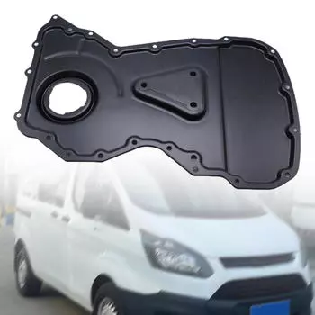 Крышка цепи ГРМ 6C1Q-6019-ac металлическая для Ford 2.2 Duratorq крепление