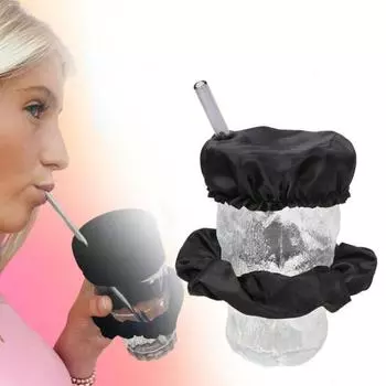 Крышка чашки Yousheng, мягкая ткань, хорошая герметичность, эластичная, пылезащитная, универсальная, защитная, цветная, обруч для волос, крышка для чашки, крышка для кружки, украшение, кухонные принадлежности красный