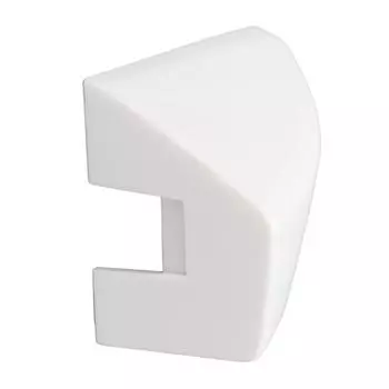 Крышка цилиндра замка ручки левой двери 95853187900 Крышка замка ручки передней наружной двери для Cayenne белый