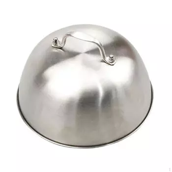 Крышка для бургера, универсальная крышка для плавления сыра из нержавеющей стали для стейков