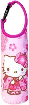 Крышка для бутылки ПЭТ Nakajima Corporation с японским узором 600 Hello Kitty Cherry Blossom 191755-24