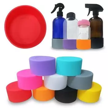 Крышка для бутылки, полезная, пищевая, яркий цвет, дно кофейной чашки, защита от ожогов, рукав, бытовые принадлежности чистый