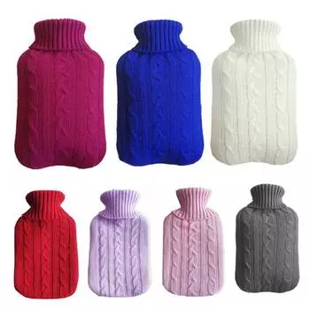 Крышка для бутылки с мышкой, мягкий принт, милый мягкий вязаный чехол для бутылки для путешествий 3#