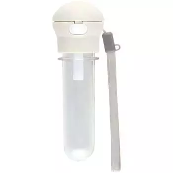 Крышка для бутылки Skater Plastic с трубочкой, открывающаяся одним нажатием, чехол в комплекте 500 мл 350 млл Тускло-серая крышка для установки One Touch PSHC5S-A