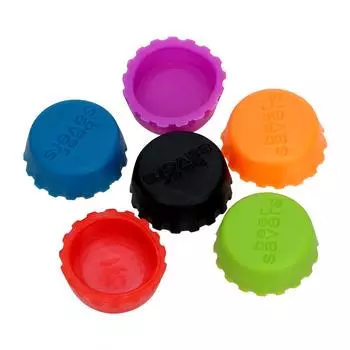 Крышка для бутылки уксуса соевая пробковая крышка консервирующая крышка пробка для вина 6 шт./компл. силиконовая крышка для пивной бутылки 3 см