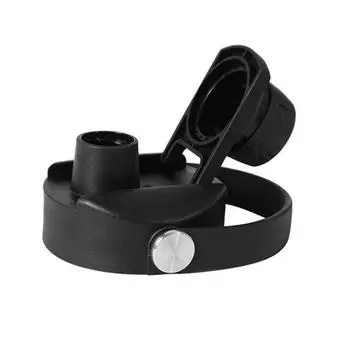 Крышка для чашки объемом 32 унции с широким горлом, легко моющаяся, изолированная, сменная крышка для пищевой крышки с носиком и гибкой ручкой для гидрофляги