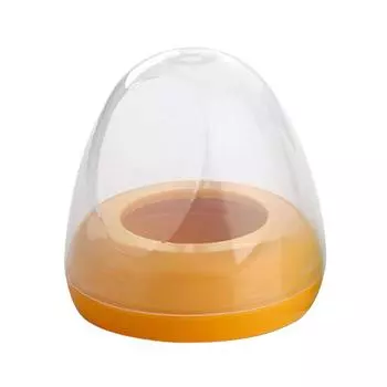 Крышка для детской бутылочки Защитная крышка широкого калибра Крышка для детской бутылочки One Size оранжевый