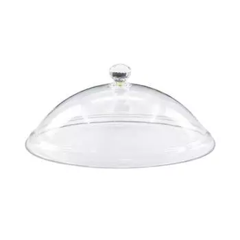 Крышка для еды, прозрачная термостойкая защитная крышка для ПК, защитная крышка для десерта, пылезащитная защита, товары для дома 6inch