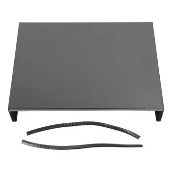 Крышка для газовой плиты, черная, из нержавеющей стали, верхняя крышка для плиты, противоскользящая крышка для варочной панели, для расширения Ki 30x40cm