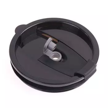 Крышка для герметичной бутылки на 30 унций, защита от разливов, простые сменные крышки для стаканов чёрный