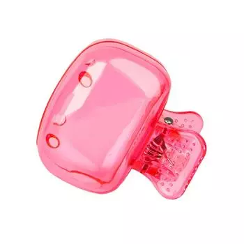 Крышка для головки зубной щетки: Защитный чехол для зубной щетки, защитный пластиковый зажим для ванной комнаты для домашнего хозяйства и путешествий One Size розовый