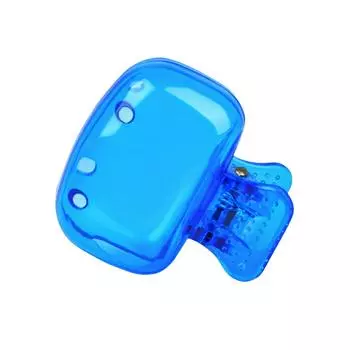 Крышка для головки зубной щетки: Защитный чехол для зубной щетки, защитный пластиковый зажим для ванной комнаты для домашнего хозяйства и путешествий One Size синий