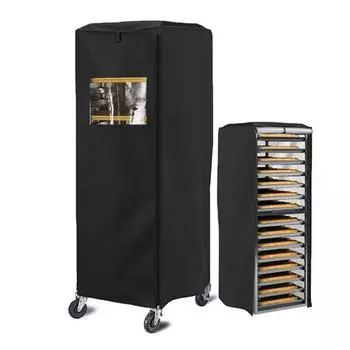 Крышка для хлебной полки, крышка для хлебобулочной полки с застежкой-молнией, водонепроницаемая, пылезащитная, крышка для стойки для противня, магазин