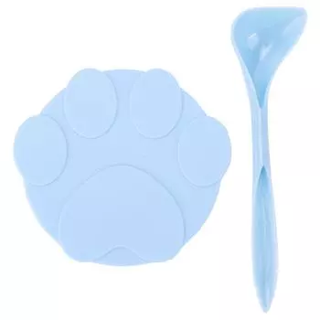 Крышка для канистры для домашних животных, силиконовая, для кошек и собак, универсальный размер, крышка для канистры для корма для домашних животных, Blue синий