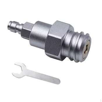 Крышка для карбонизации CO2, адаптер для баллона, профессиональная прямая замена 8-миллиметрового быстроразъемного соединения для