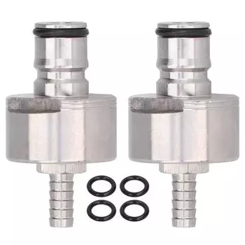 Крышка для карбонизации с уплотнительным кольцом из нержавеющей стали, крышка для карбонизации, оборудование для домашнего пивоварения(2Pcs )