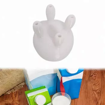 Крышка для картонной коробки для молока коровьего вымени, бутылки для питья сока, крышка для носика, распределительная коробка белый