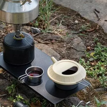 Крышка для кастрюли Многоразовая силиконовая крышка для кастрюли Снаряжение для кемпинга Герметичная крышка для кастрюли с носиком Посуда для приготовления пищи на открытом воздухе Аксессуары для мисок Кастрюли Сковороды United States