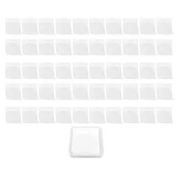 Крышка для кофейной капсулы из алюминиевой фольги, самоклеящаяся, одноразовая, 59 мм, для кофейного капсулы, для кофемашины 50pcs