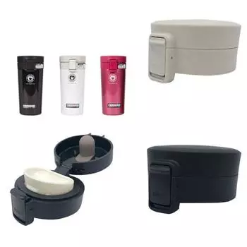 Крышка для кофейной кружки Крышка для термоса Чашки для кофе Крышки для бутылок с водой Крышка для фляги для путешествий на открытом воздухе Аксессуары для крышек чёрный