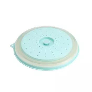 Крышка для микроволновой печи для еды, складные крышки для микроволновой печи и тарелок, крышка с удобным захватом и сито для пищевых продуктов, можно мыть в посудомоечной машине One Size