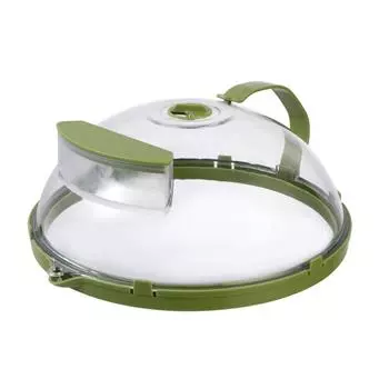 Крышка для микроволновой печи с защитой от распыления, устойчивая к высоким температурам, крышка для нагрева пищи, сохраняющая свежесть L