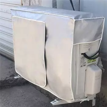 Крышка для наружного кондиционера Водонепроницаемый защитный чехол от солнца Защитная крышка основного блока кондиционера 96x40x70cm как