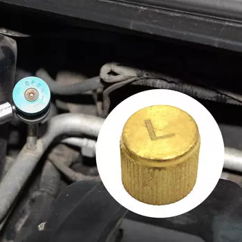 Крышка для обслуживания кондиционера переменного тока Крышка клапана с уплотнительным кольцом Прочные аксессуары Пылезащитная система Low Pressure