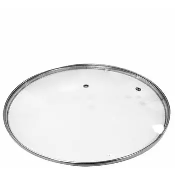 Крышка для плиты EDM 76686 Сменная кастрюля Прозрачное стекло 28 см