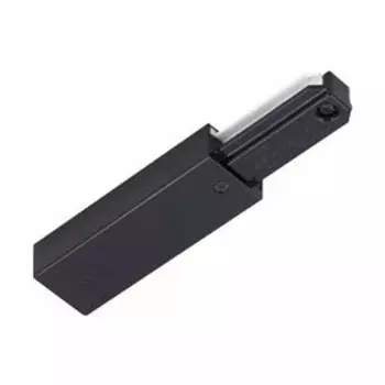 Крышка для подачи питания TOSHIBA Lighting Rail VI Type, черная (Черный винт) NDR0231B(К)