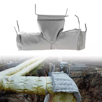 Крышка для предотвращения обратного потока, изолированная сумка, зимняя водопроводная труба, прочная, многоцелевая, 3-ходовая 3 Way DN15