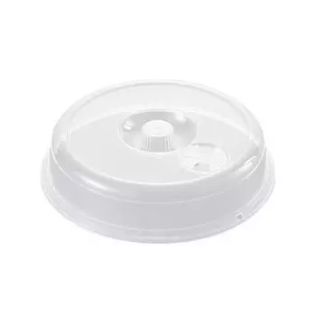 Крышка для приготовления пищи в микроволновой печи с пароотводящими отверстиями предотвращает разбрызгивание горячего масла. Экологически безопасна. Не имеет запаха. Легко чистится. Термостойкая крышка чаши. S