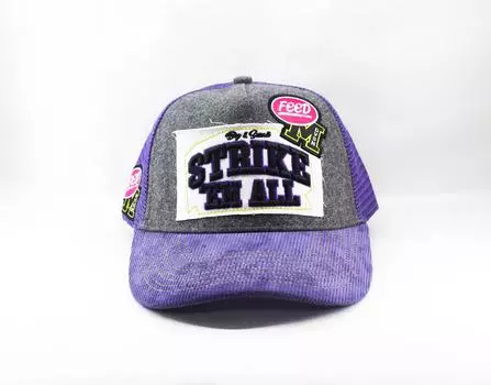 Крышка для приманок Feed x Mnstr Division Mesh Cap, свободный размер, фиолетовая (2132)