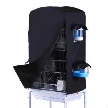 Крышка для птичьей клетки, блокирующая освещение для домашних животных, затемняющая ткань, ночное затемнение для улицы