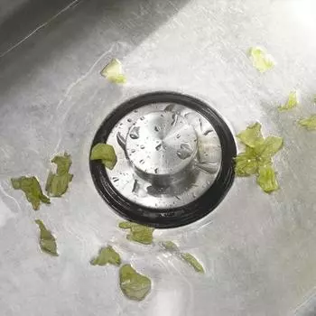 Крышка для слива раковины из нержавеющей стали, круглая заглушка для ванны, фурнитура, заглушка для слива раковины, туалет серебряный